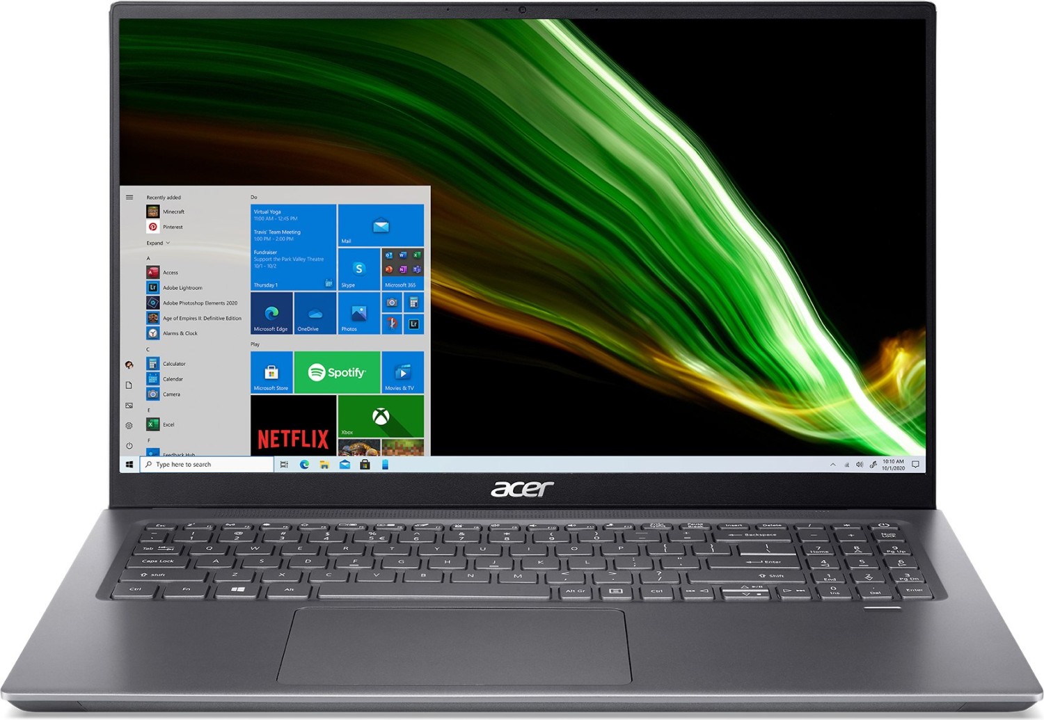 Acer Swift X Sfx G I H Nu Met Een Proefperiode