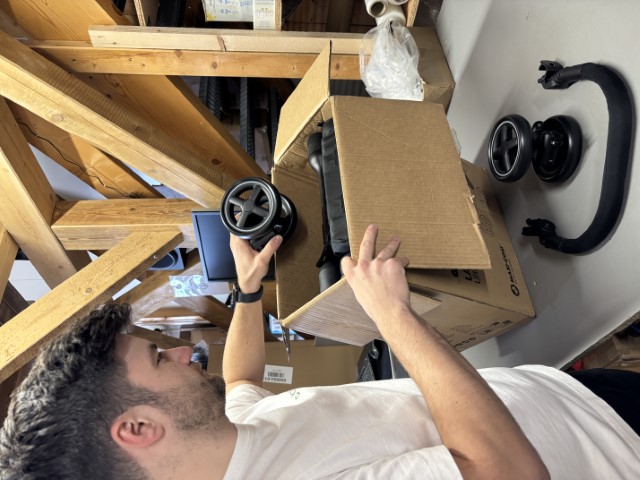 Überprüfung der Produktteile