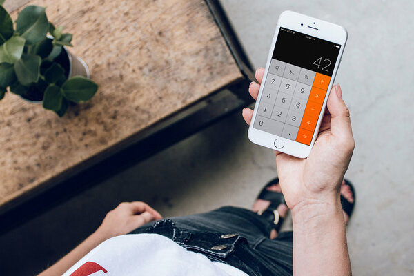 Kompassfunktion auf iPhone