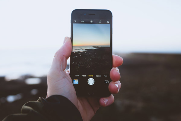 Frontansicht des iPhone 8