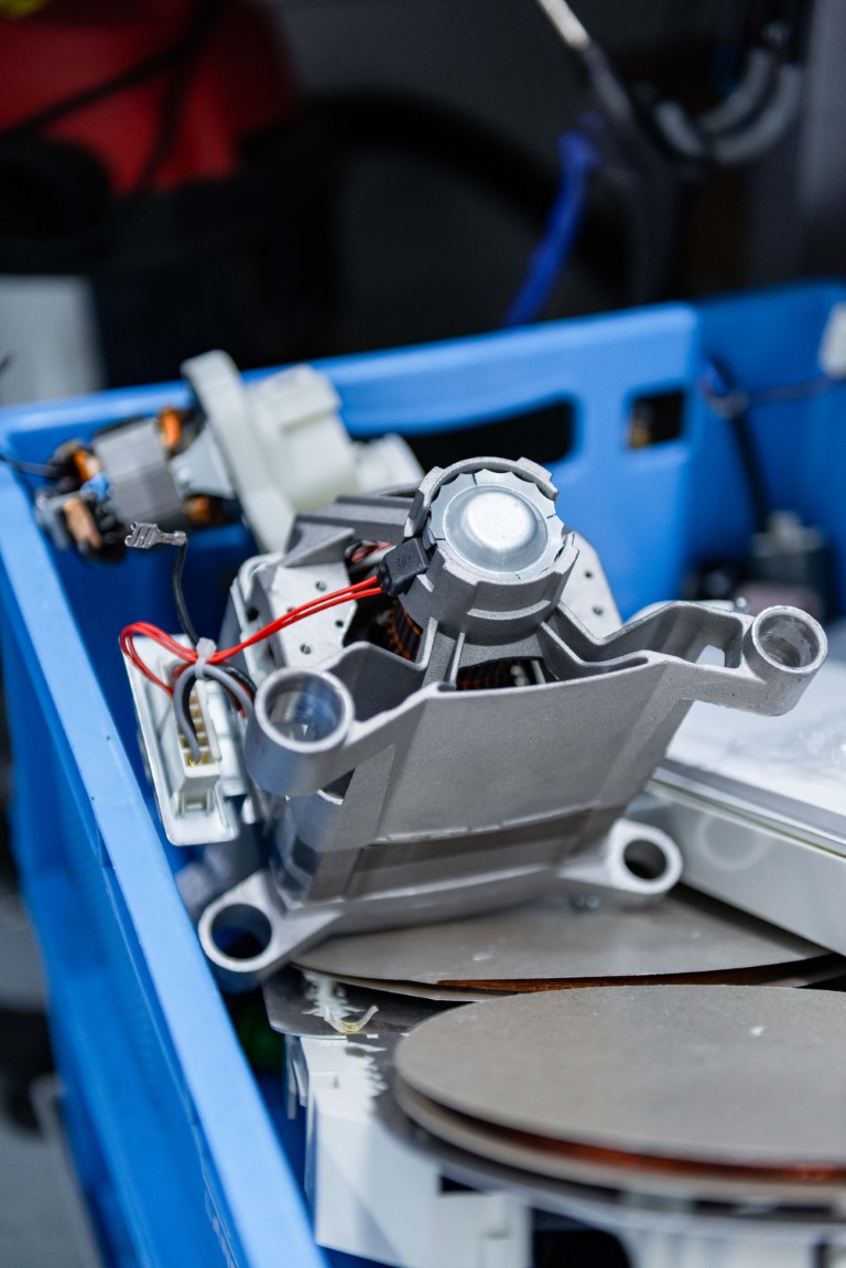 Replacement parts of a coffee machine