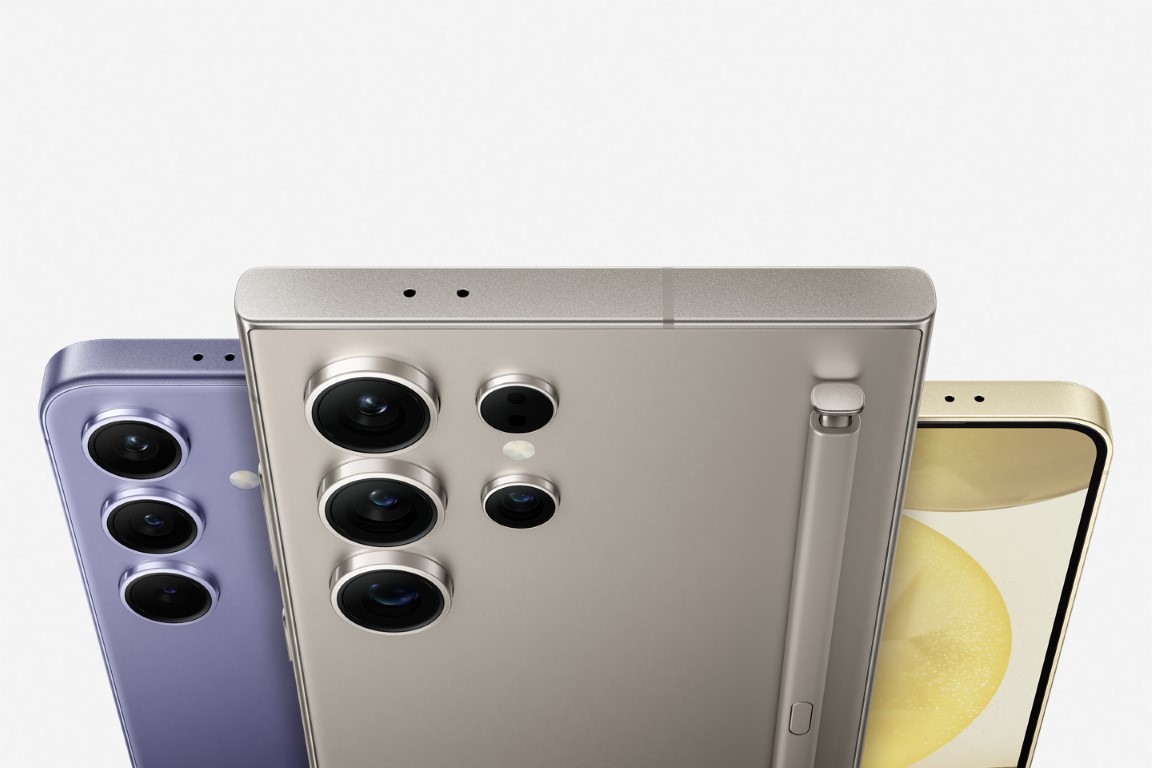 De nieuwe Galaxy S24-serie: S24, S24 Plus, S24 Ultra, met spannende nieuwe AI-functies.