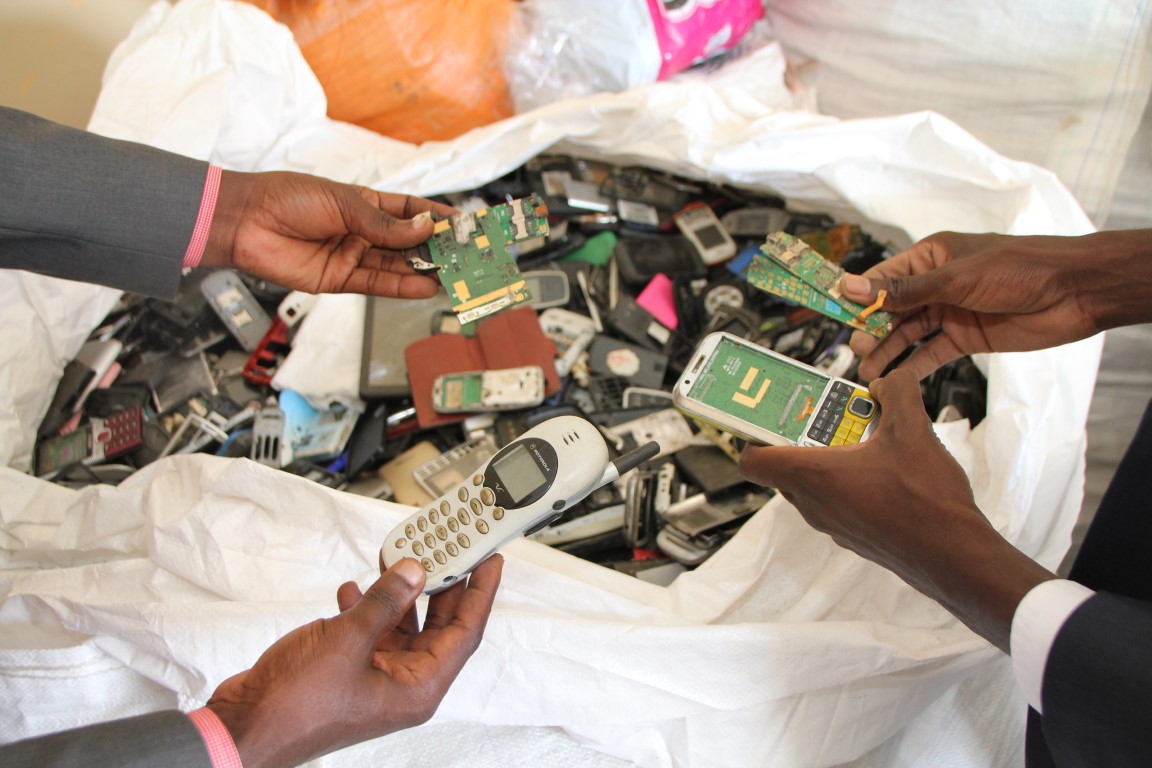 Återvinning av e-avfall