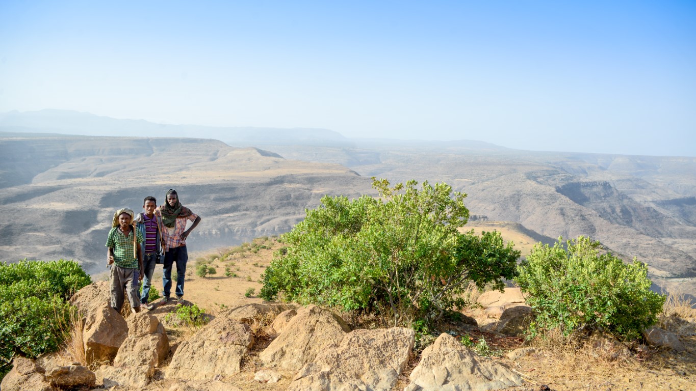 In Ethiopië proberen we samen met myclimate levens and landschappen te veranderen.