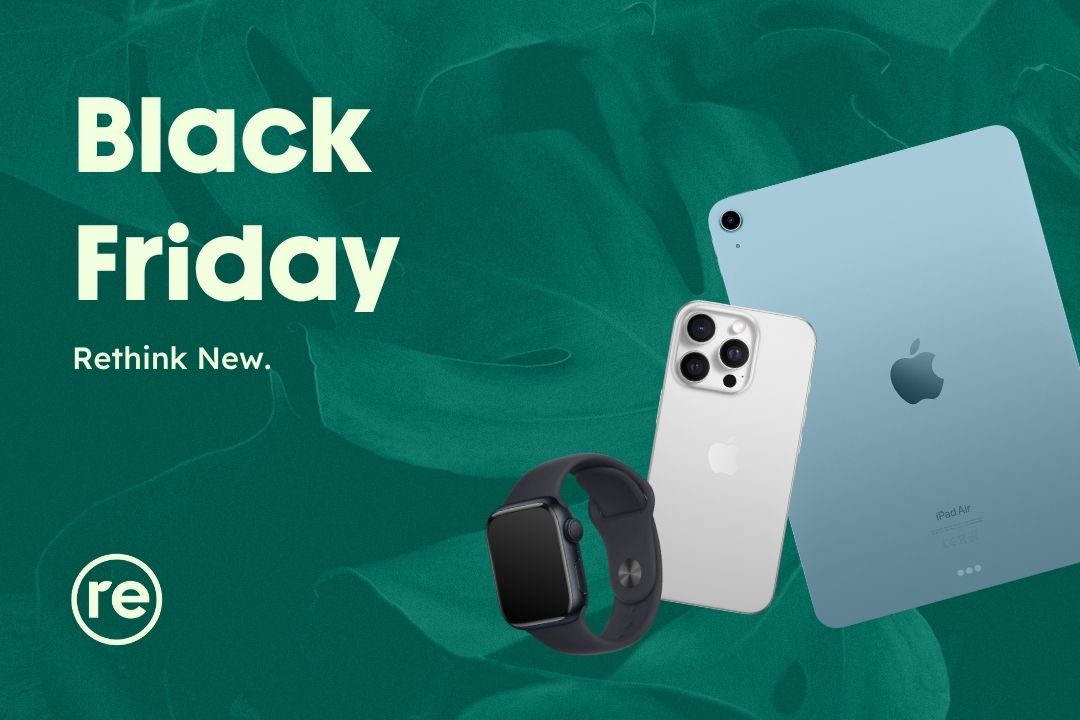 Black Friday erbjudanden på refurbished produkter hos refurbed
