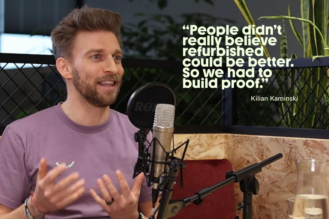 Kilian Kaminski - refurbed founder