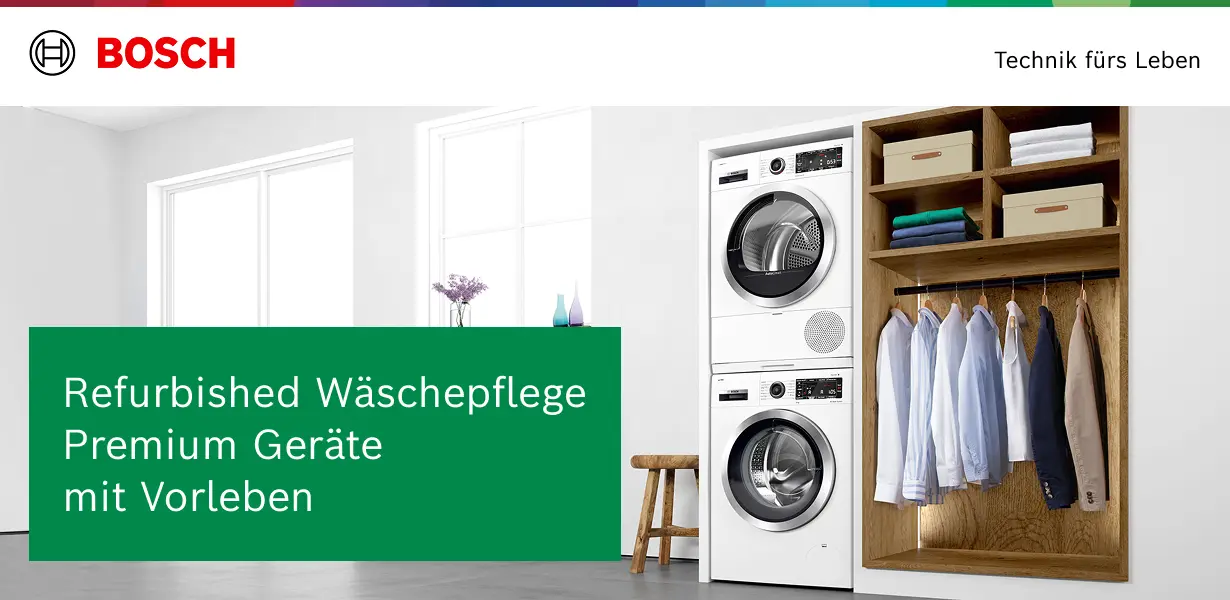 refurbished Bosch Waschmaschine