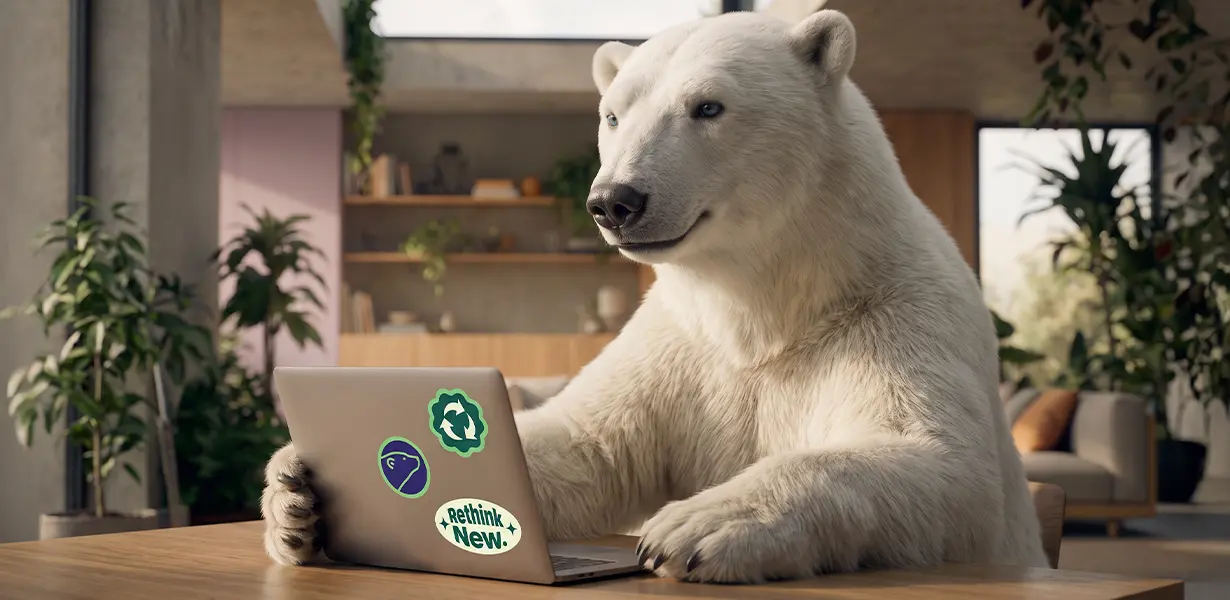 En renoveret enhed der får et nyt liv i stedet for at ende som elektronikaffald
