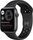 Apple Watch Nike Series 6 Aluminium 44 mm (2020) | GPS | rymdgrå | Sportband svart thumbnail 1/2