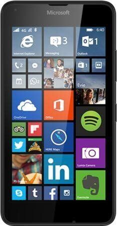 Microsoft Lumia 640 | musta
