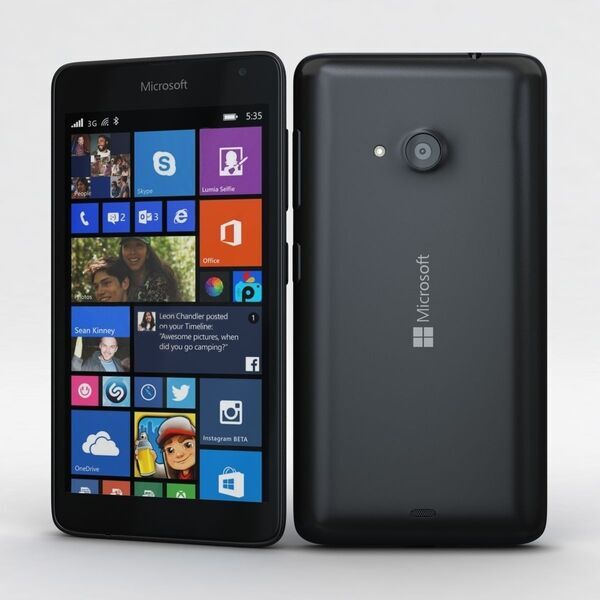 Microsoft Lumia 535 | 1 GB | 8 GB | jedna SIM karta | černá 2