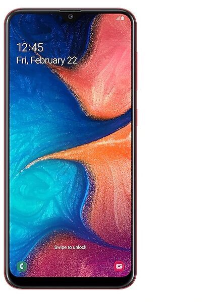 Samsung Galaxy A20 | Single-SIM | rood