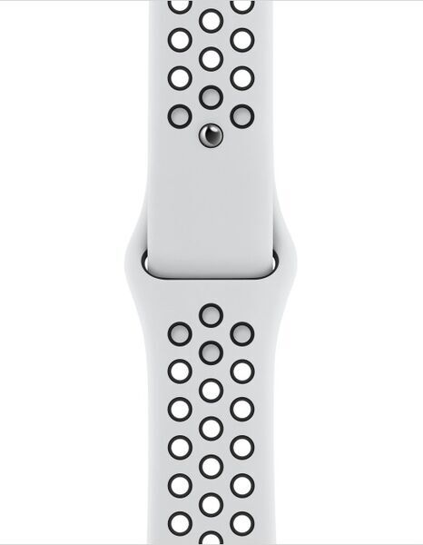 Apple Watch Nike SE (2020) | 40 mm | GPS + Cellular | silber | Sportarmband platinum/schwarz 3