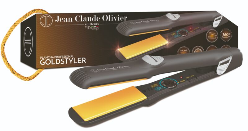 Professionell plattång Gold Premium Styler | svart/guld, image 1 of 1