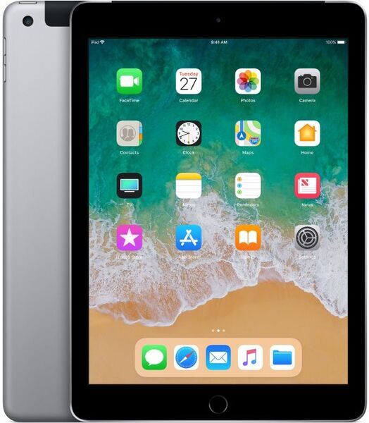 iPad 6 (2018) | 9.7" | 128 GB | 4G | cinzento