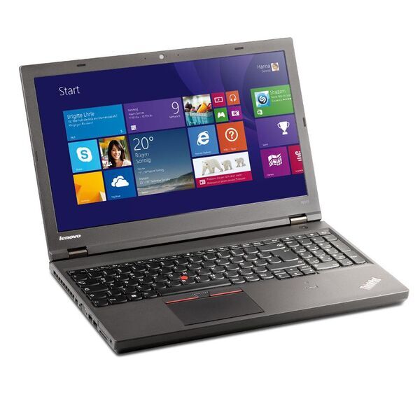 Lenovo ThinkPad W541 | i7-4810MQ | 15.6" | 16 GB | 256 GB SSD | K1100M | FHD | FP | DVD-RW | Win 10 Pro | DE