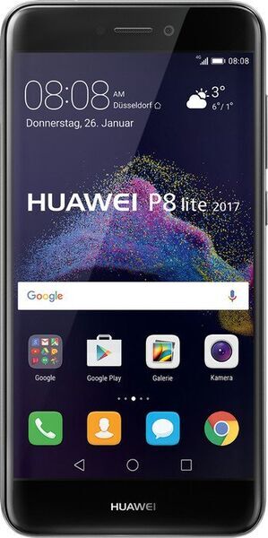 Huawei P8 Lite (2017) | 16 GB | Dual-SIM | svart