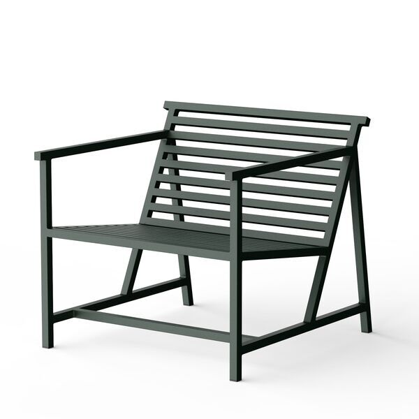 19 Outdoors garden chair Aluminum green | green, image 1 of 5