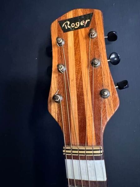 1956 Roger Junior CA All Solid "17" Archtop | sunburst, image 3 of 5