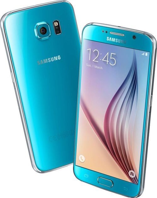 Afdrukken Tijdig gevogelte Samsung Galaxy S6 | 32 GB | lichtblauw | €116 | Nu met een Proefperiode van  30 Dagen