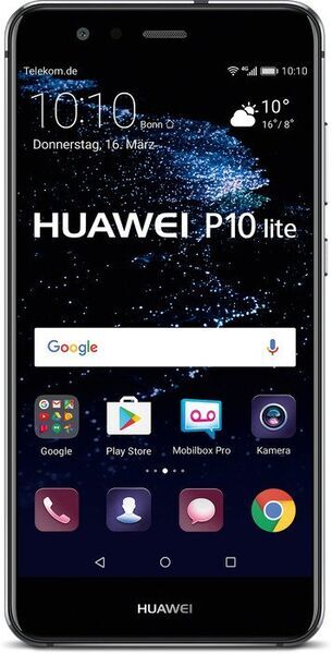 Huawei P10 lite | 3 GB | 32 GB | Single-SIM | zwart