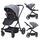 Baloveby 3-in-1 Kinderwagen Set | grau thumbnail 1/3