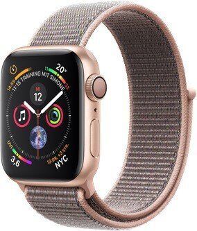 Apple Watch Series 4 (2018) | 40 mm | Aluminum | GPS | gold | Sport Loop pink 1