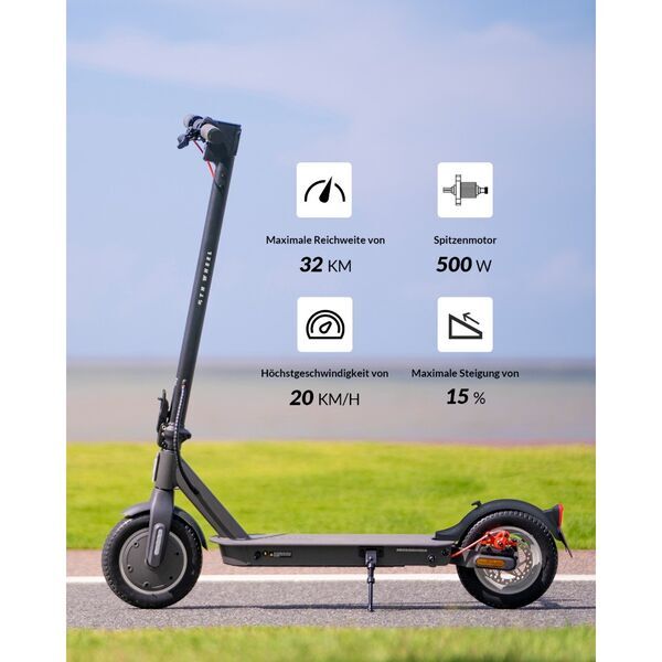 5th Wheel V30 Pro E-Scooter | schwarz | 20 km/h 2