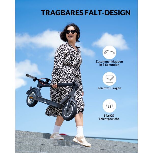 5th Wheel V30 Pro E-Scooter | schwarz | 20 km/h 3