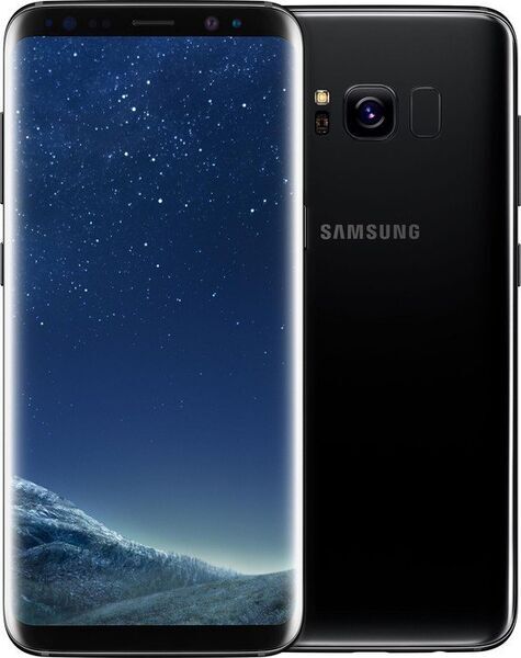 Samsung Galaxy S8, 64 GB, Single-SIM, noir, 131 €