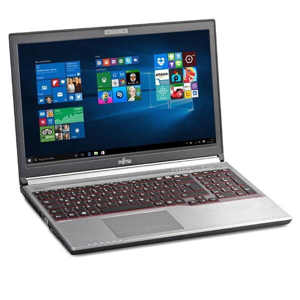 Fujitsu LifeBook E756 | 15.6" | i5-6300U | 8 GB | 256 GB SSD | FHD | DVD-RW | Win 10 Pro | DE