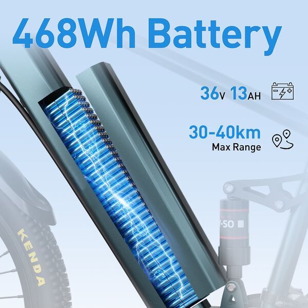 AAIRSK GT900 2026 | blue | 24" | M | < 500 km, image 3 of 4