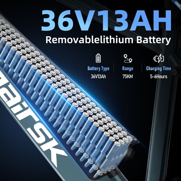 Aairsk S800 2026 | bleu | 26" | M | < 500 km, image 4 of 4