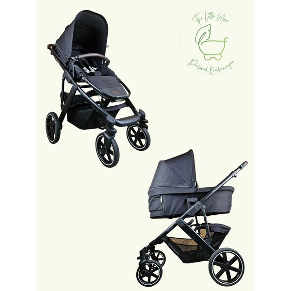 ABC Design Salsa 4 Air Kombikinderwagen | schwarz 1
