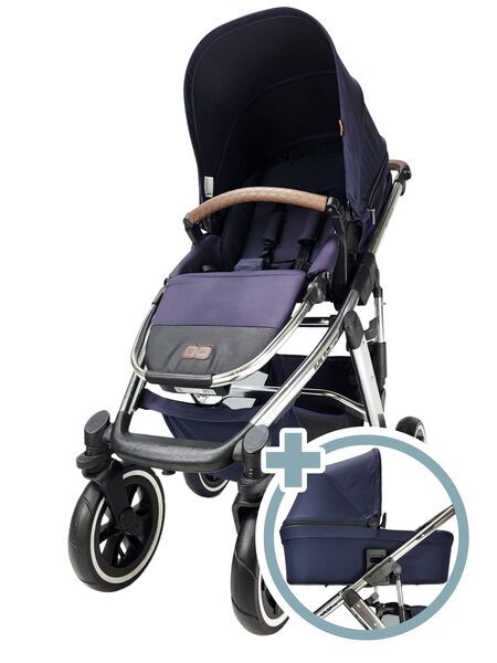 ABC Design salsa 4 Air 2-in-1 stroller | dark blue, image 1 of 5