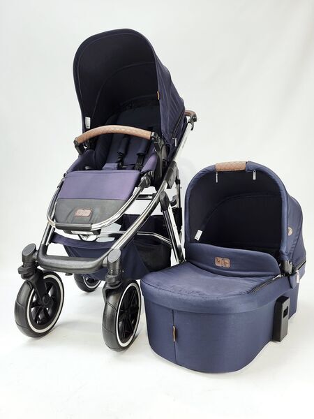 ABC Design salsa 4 Air 2-in-1 stroller | dark blue, image 2 of 5