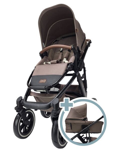 ABC Design salsa 4 Air combination stroller | black/beige, image 1 of 5