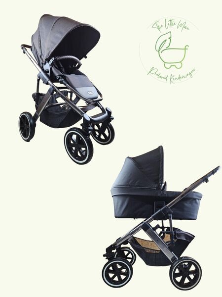 ABC Design Salsa 4 Air Diamond Edition Kombikinderwagen | schwarz 1