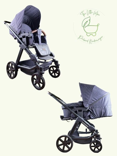 ABC Design Turbo 4 комбинирана количка | сив 1