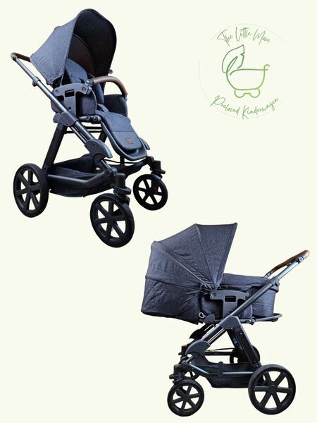 ABC Design Turbo 4 Kombikinderwagen | dunkelgrau 1