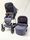 ABC Design Vicon 4 2-in-1 stroller | white/blue, thumbnail 2 of 5