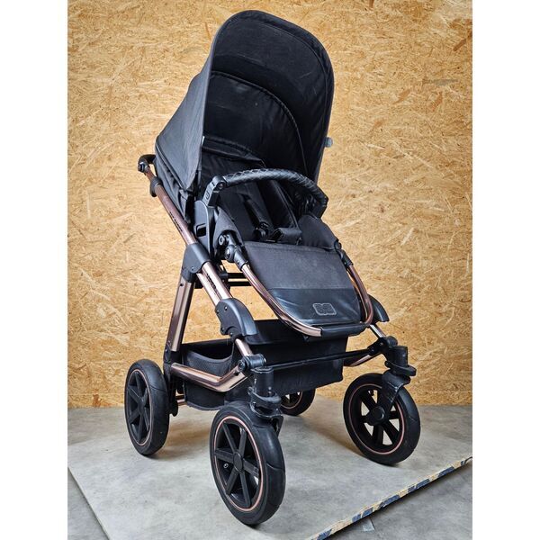 ABC Design Viper 4 Diamond Edition Kombikinderwagen | schwarz | rosegold 2