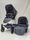 ABC Design Viper 4 2-in-1 stroller | white/blue, thumbnail 2 of 5