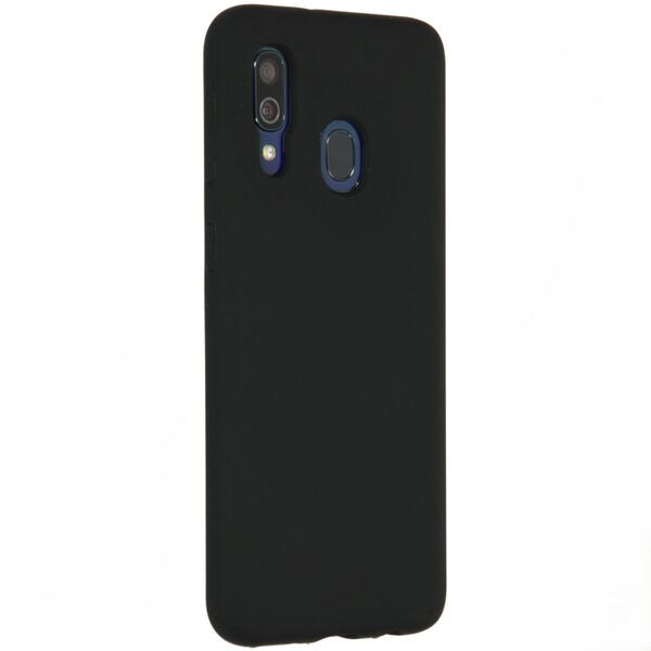 Accezz capa protetora de silicone para telemóvel | Samsung Galaxy A40 | preto, image 2 of 2