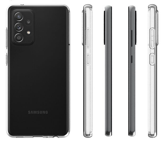 Accezz Transparent Silicone Phone Case | Samsung Galaxy A52 | transparent 2