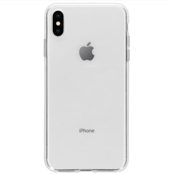 Accezz prozorna silikonska torbica za telefon | iPhone XS Max | transparent, image 1 of 2