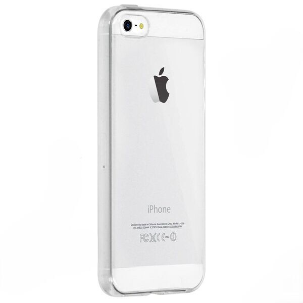 Accezz Transparente Silikon Telefonhülle | iPhone SE (2016) | transparent 2
