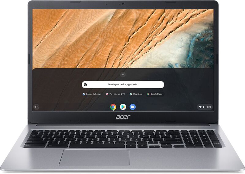 Acer Chromebook 15 | N3160 | 15.6" | 4 GB | 32 GB eMMC | FHD | srebrny | Chrome OS | ND