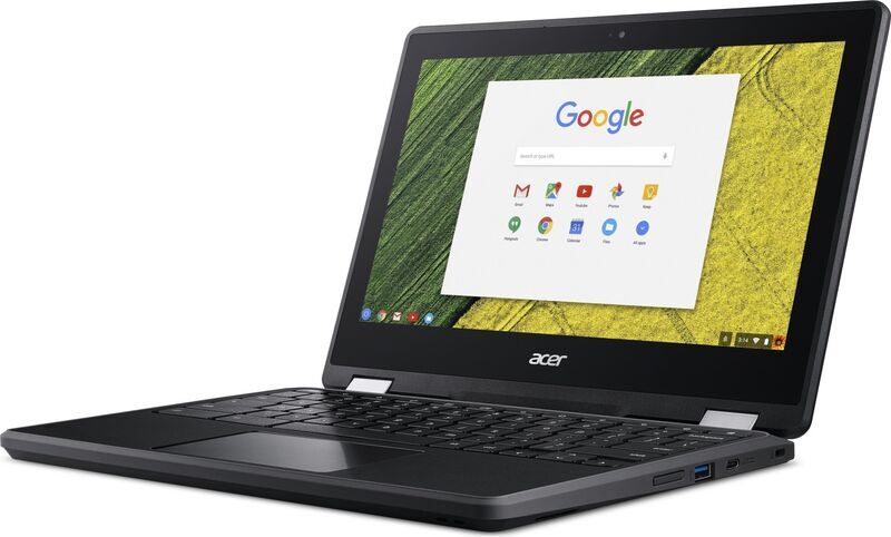 Acer Chromebook Spin 11 | N3350 | 11.6" | 4 GB | 16 GB eMMC | Kamera internetowa | czarny | Chrome OS | DK 5