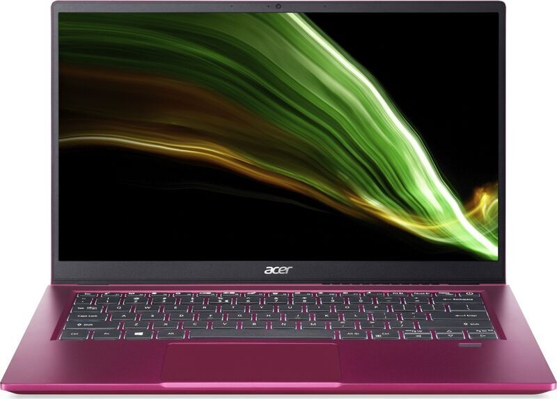 Acer Swift 3 SF314-51 | i7-1165G7 | 14" | 16 GB | 1 TB SSD | FP | punainen | Win 10 Home | DE